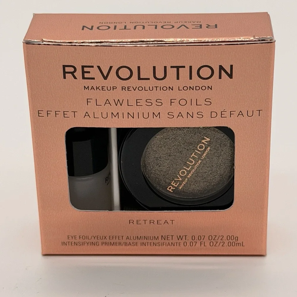 3 Revolution Makeup Flawless Foils Eye Shadow Retreat Unicorn| London Make Up